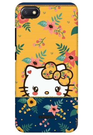 hello kitty printed designer mobile back case cover for Xiaomi Redmi 6a