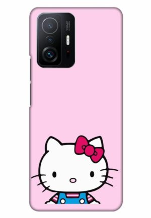 hello kitty printed designer mobile back case cover for mi 11t - 11t pro