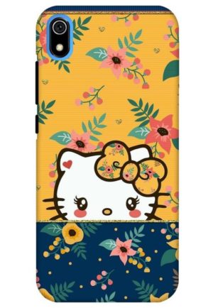 hello kitty printed designer mobile back case cover for redmi 7a