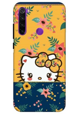 hello kitty printed designer mobile back case cover for redmi note 8
