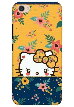 hello kitty printed mobile back case cover for vivo v5, vivo v5s, vivo y66, vivo y67, vivo y69