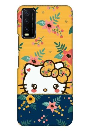 hello kitty printed mobile back case cover for vivo y20 - vivo y20i - vivo y20a - vivo y20g - vivo y20t - vivo y12s - vivo y12g