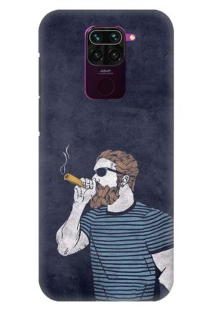 high dude printed designer mobile back case cover for redmi note 9