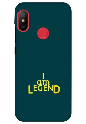 i am legend printed designer mobile back case cover for Xiaomi Redmi 6 pro