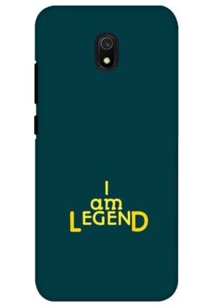 i am legend printed designer mobile back case cover for redmi 8a