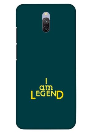 i am legend printed designer mobile back case cover for redmi 8a dual