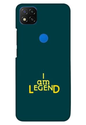 i am legend printed designer mobile back case cover for redmi 9 - redmi 9 activ - redmi 9c - redmi 10a - poco c31