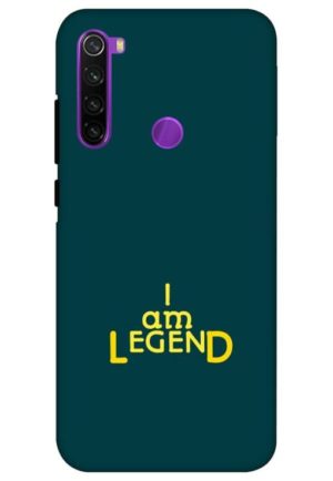 i am legend printed designer mobile back case cover for redmi note 8