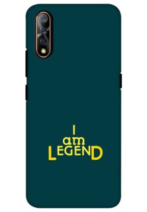 i am legend printed mobile back case cover for vivo s1, vivo z1x