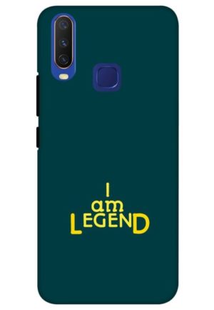 i am legend printed mobile back case cover for vivo y12, vivo y15 , vivo y17, vivo u10