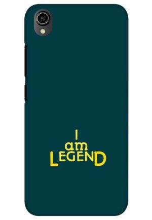 i am legend printed mobile back case cover for vivo y90, vivo y91i