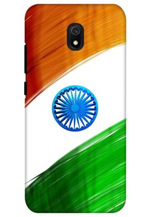 india flag printed designer mobile back case cover for redmi 8a