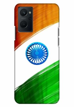 india flag printed mobile back case cover for realme 9i