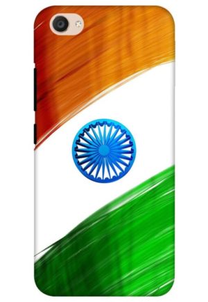 india flag printed mobile back case cover for vivo v5, vivo v5s, vivo y66, vivo y67, vivo y69