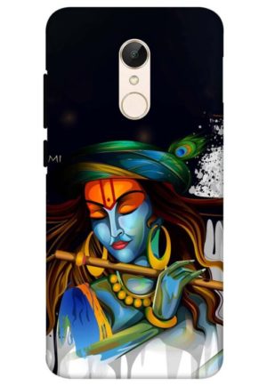 latest krishna printed mobile back case cover