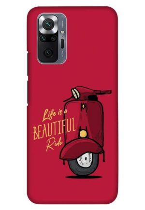 life is beautiful ride printed designer mobile back case cover for Xiaomi redmi note 10 pro - redmi note 10 pro max