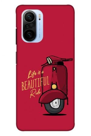 life is beautiful ride printed designer mobile back case cover for mi 11x - 11x pro