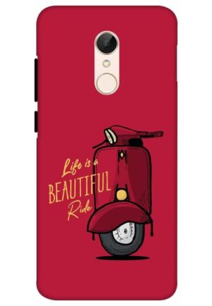 life is beautiful ride printed mobile back case cover
