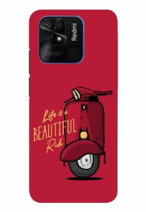 life is beautifull ride printed designer mobile back case cover for Xiaomi redmi 10 - redmi 10 power