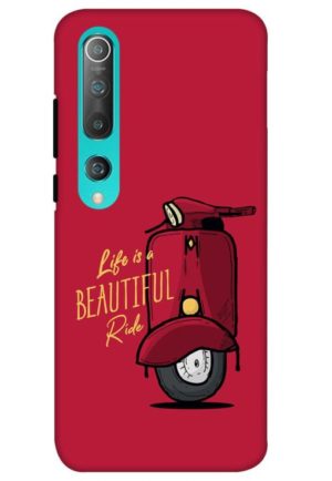 life is beautifull ride printed designer mobile back case cover for mi 10 5g - mi 10 pro 5G