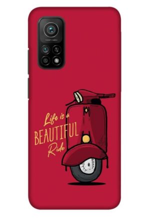 life is beautifull ride printed designer mobile back case cover for mi 10t - mi 10t pro