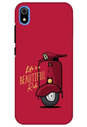 life is beautifull ride printed designer mobile back case cover for redmi 7a