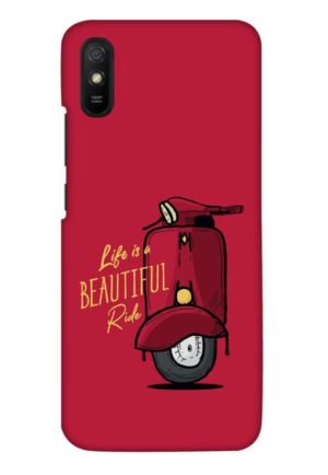 life is beautifull ride printed designer mobile back case cover for redmi 9A - redmi 9i - redmi 9A sport - redmi 9i sport