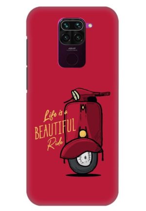 life is beautifull ride printed designer mobile back case cover for redmi note 9