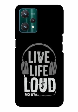 live life loud printed mobile back case cover for realme Realme 9 4G - Realme 9 Pro Plus 5G - Realme 9 pro