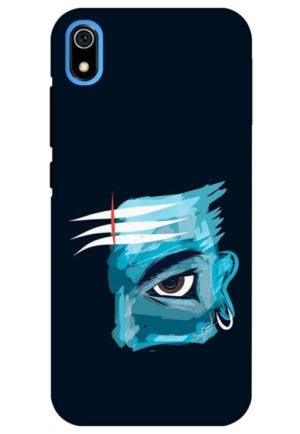 lord shiva printed designer mobile back case cover for redmi 7a
