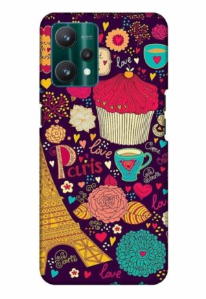 love paris printed mobile back case cover for realme Realme 9 4G - Realme 9 Pro Plus 5G - Realme 9 pro