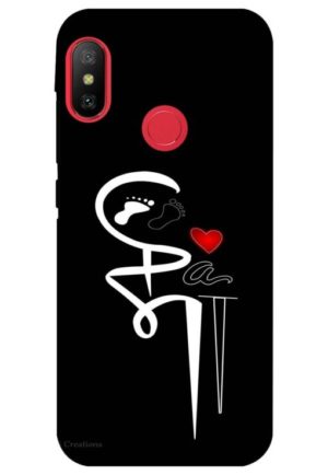 maa pa printed designer mobile back case cover for Xiaomi Redmi 6 pro