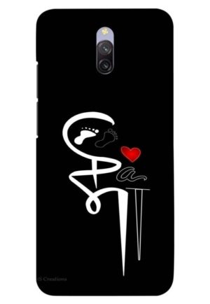 maa paa printed designer mobile back case cover for redmi 8a dual