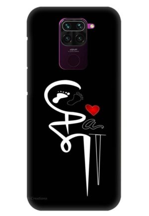 maa paa printed designer mobile back case cover for redmi note 9