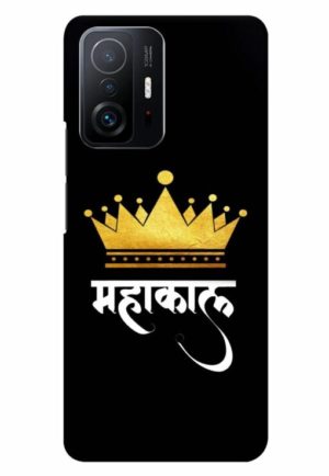 mahakal printed designer mobile back case cover for mi 11t - 11t pro