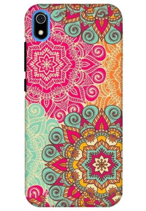 manadala joy printed designer mobile back case cover for redmi 7a