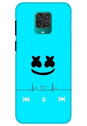 marshmello music printed designer mobile back case cover for redmi note 9 pro - redmi note 9 pro max - poco m2 pro - redmi note 10 lite