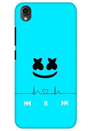 marshmello music printed mobile back case cover for vivo y90, vivo y91i