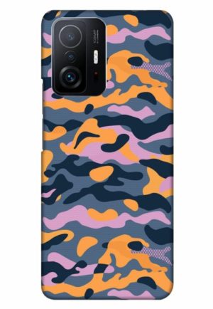 militry army pattern printed designer mobile back case cover for mi 11t - 11t pro