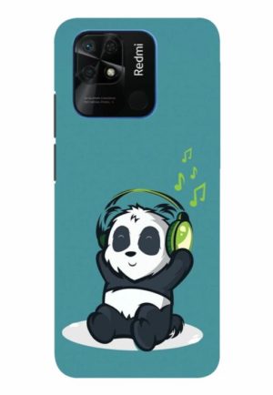 music panda printed designer mobile back case cover for Xiaomi redmi 10 - redmi 10 power