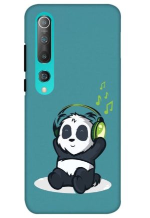 music panda printed designer mobile back case cover for mi 10 5g - mi 10 pro 5G