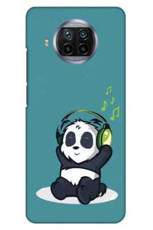 music panda printed designer mobile back case cover for mi 10i