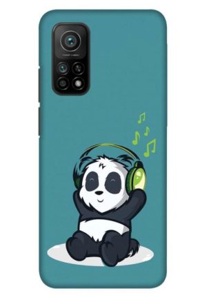 music panda printed designer mobile back case cover for mi 10t - mi 10t pro