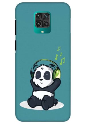 music panda printed designer mobile back case cover for redmi note 9 pro - redmi note 9 pro max - poco m2 pro - redmi note 10 lite