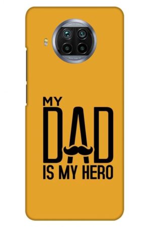 my dad is my hero printed designer mobile back case cover for mi 10i