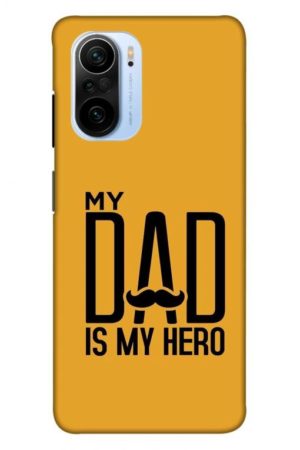 my dad is my hero printed designer mobile back case cover for mi 11x - 11x pro