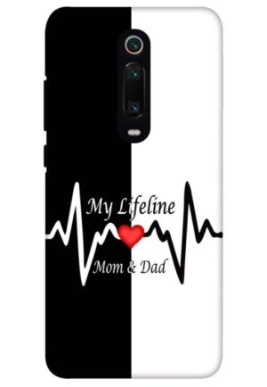 my lifeline is my mom and dad printed designer mobile back case cover for redmi k20 - redmi k20 pro