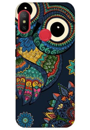 owl vector printed designer mobile back case cover for Xiaomi Redmi 6 pro