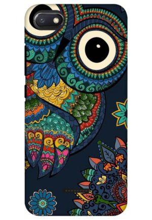 owl vector printed designer mobile back case cover for Xiaomi Redmi 6a