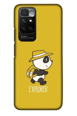 panda exploring printed designer mobile back case cover for Xiaomi redmi 10 Prime